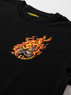 FIRE DEPARTMENT BLACK TEE