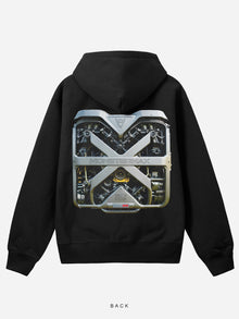 ENGINE BLACK HOODIE