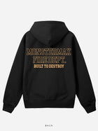 FIRE DEPARTMENT BLACK HOODIE