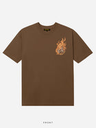 FIRE DEPARTMENT BROWN TEE