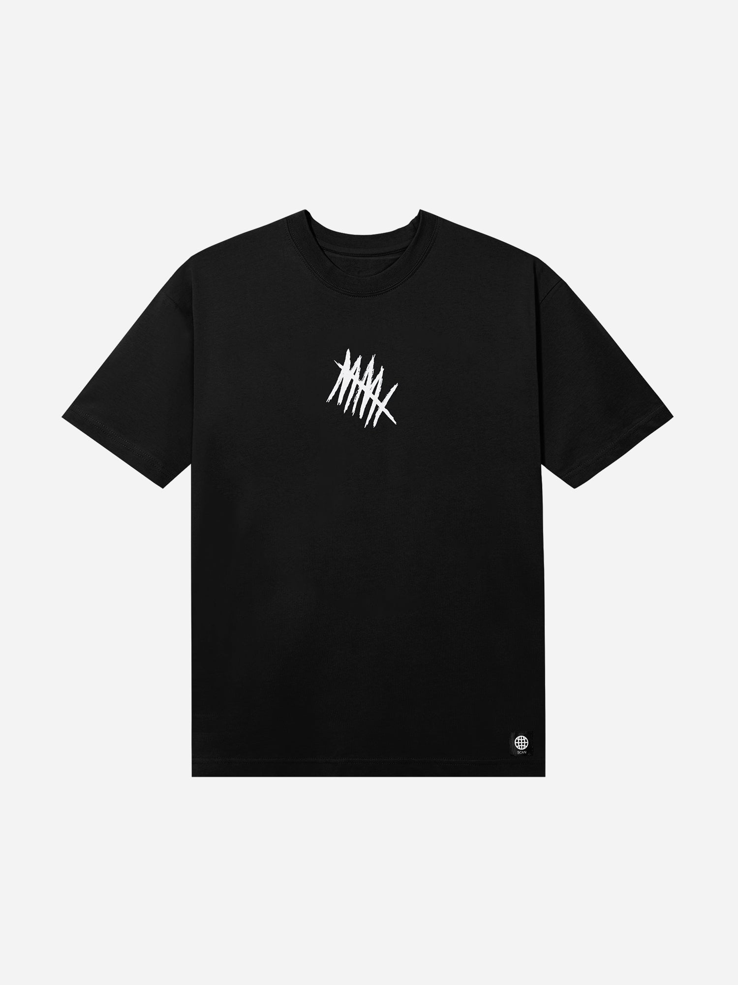 MONSTERMAX T SHIRT - BLACK