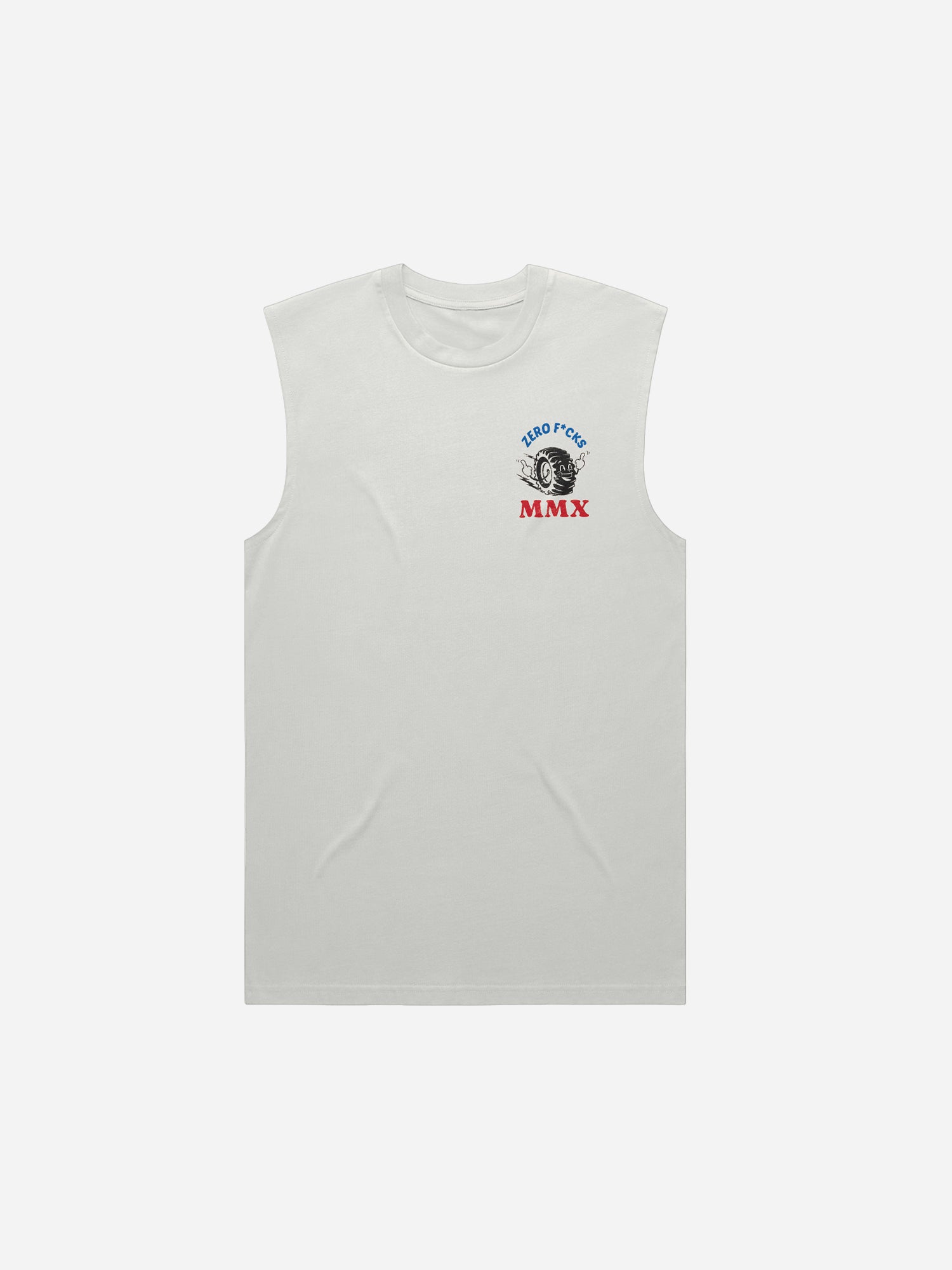 ZERO FUCKS WHITE TANK