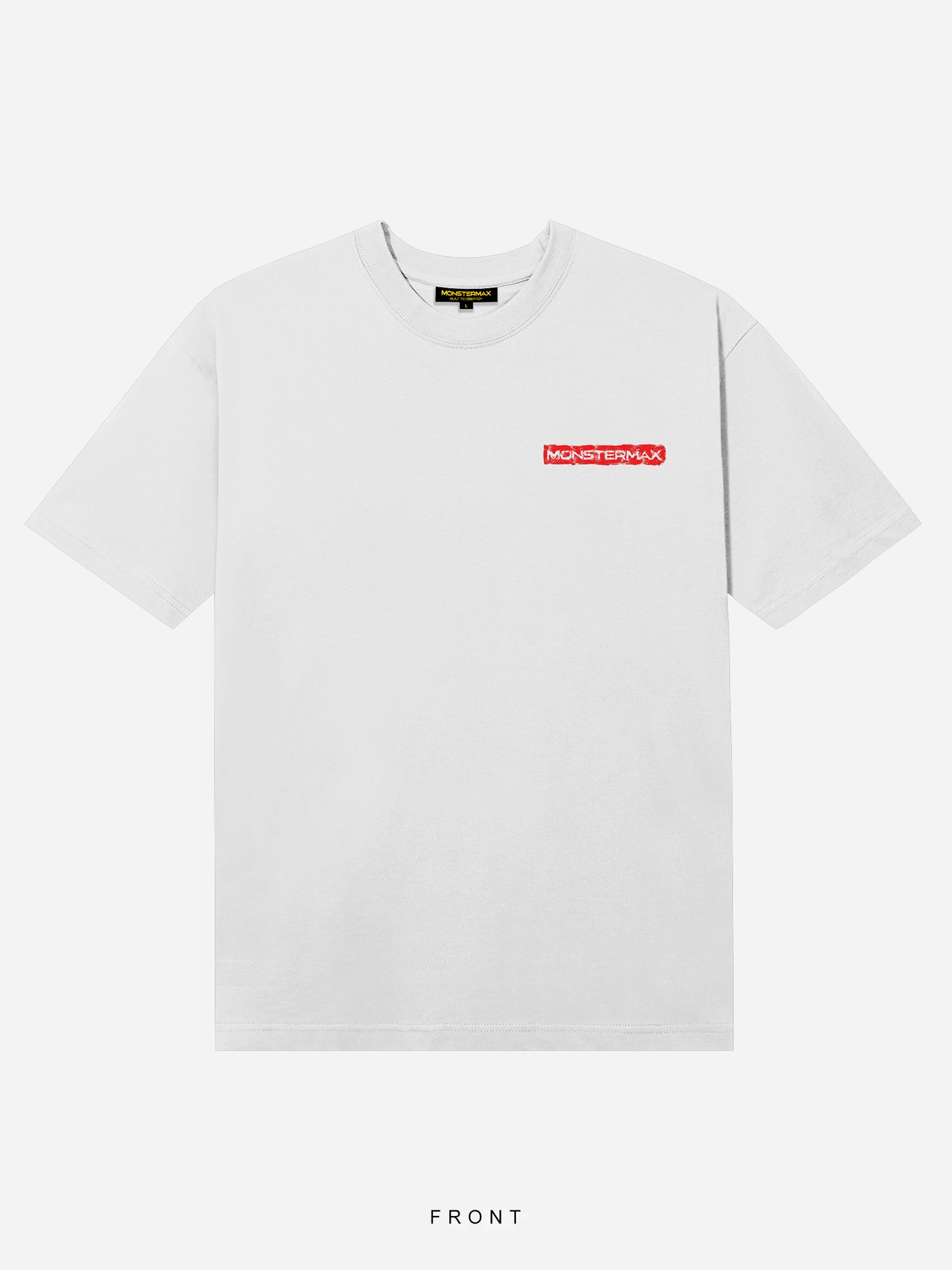 PAINTED LOGO WHITE TEE