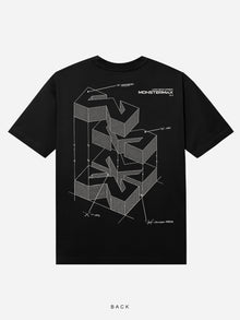 SCHEMATIC BLACK TEE