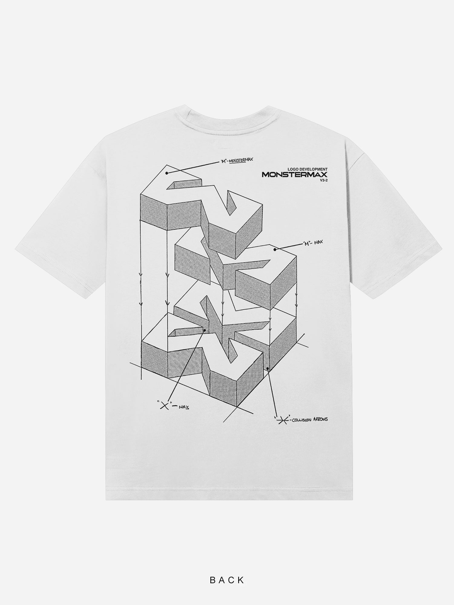 SCHEMATIC WHITE TEE